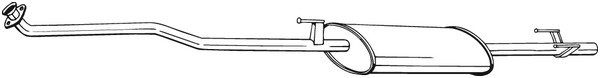 Etuäänenvaimentaja BOSAL 294-217