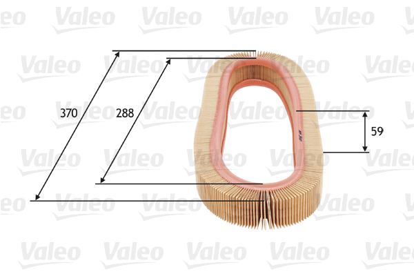 Ilmansuodatin VALEO 585693