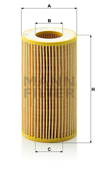 Öljynsuodatin MANN-FILTER HU 718/1 k