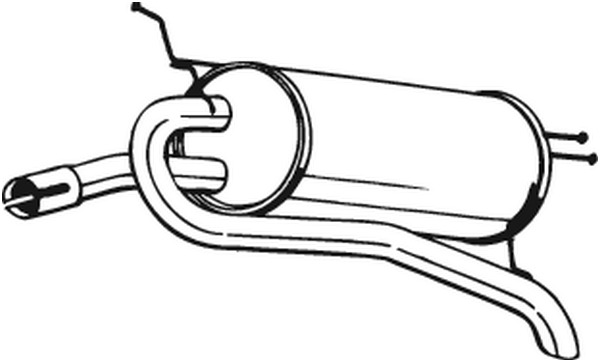Takaäänenvaimentaja BOSAL 148-223