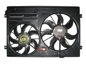 Tuuletin, moottorin jäähdytys, Takana, Oikea, Vasen, AUDI,SEAT,SKODA,VW, 12341-PNA-000, 12341RAAA00, 12341-RTA-000, 1K0121205AB, 1K01212
