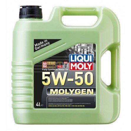 Moottoriöljy LIQUI MOLY MOLYGEN 5W50 4L