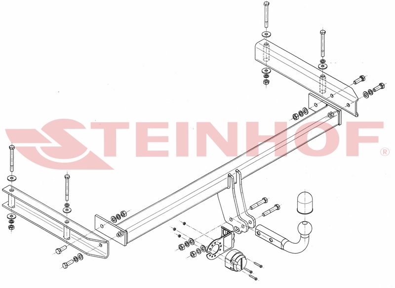 Vetokoukku STEINHOF STA-102 Audi A6 Allroad '06-11
