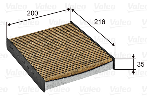 Raitisilmasuodatin VALEO 701026