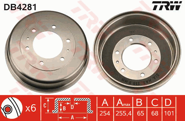 Jarrurumpu TRW DB4281