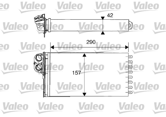 Lämmityslaitteen kenno VALEO 812212
