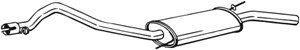 Takaäänenvaimentaja, VW TRANSPORTER Flak/chassi IV, 028253609C, 028253609G, 044253609AE, 044253609L, 074253609AC, JZW253609BE