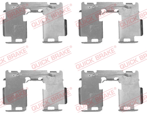 Tarvikesarja, jarrupala QUICK BRAKE 109-1760