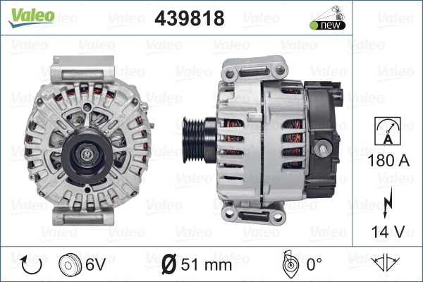 Laturi VALEO 439818
