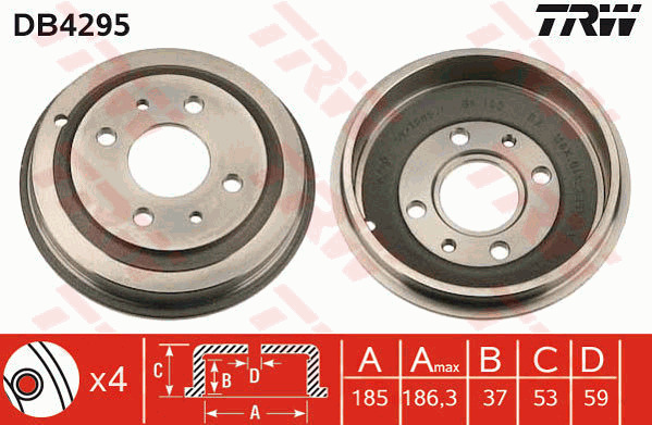 Jarrurumpu TRW DB4295