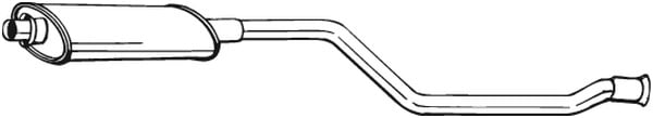 Keskipönttö BOSAL 281-545