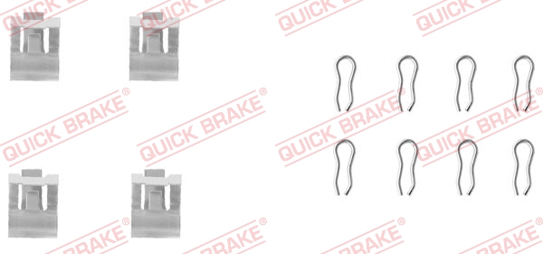Tarvikesarja, jarrupala QUICK BRAKE 109-1055