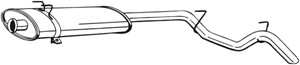 Takaäänenvaimentaja, OPEL,RENAULT, 4500129, 4502799, 7700302363, 7700314825