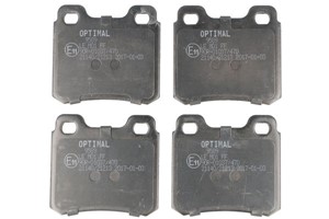 Jarrupalasarja, levyjarru, Takana, OPEL,SAAB,VAUXHALL, 1605693, 1605728, 1605729, 1605877, 1605879, 90278133, 90297537, 90485136, 932250