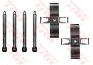 Tarvikesarja, jarrupala, Taka-akseli, MERCEDES-BENZ, 004 119 50 00, 41195000, A 004 119 50 00