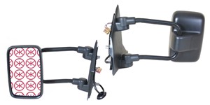 Taustapeili, Vasen, VW TRANSPORTER Flak/chassi V, 7J0 857 501B, 7J0 857 507A 9B9, 7J0 857 547B, 7J0 857 547G