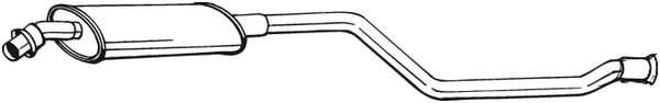 Keskipönttö BOSAL 282-663
