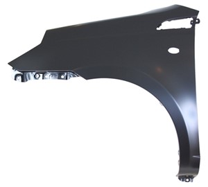 Lokasuoja, Eteen, vasen, CHEVROLET AVEO / KALOS Halvkombi, 95198279, 96693747, 96888470