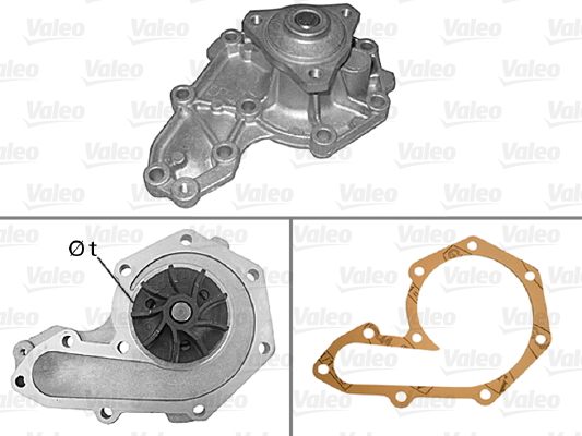 Vesipumppu VALEO 506019