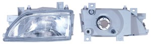 Ajovalo, Vasen, FORD ESCORT V, ESCORT Cabriolet V, ESCORT Express '91, ESCORT Sedan V, ESCORT Turnier V, ORION III, 1 058 210, 6 801 409