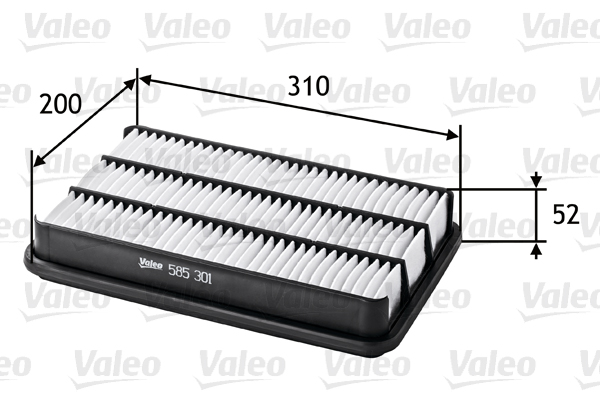 Ilmansuodatin VALEO 585301