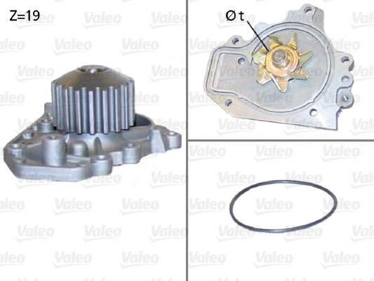 Vesipumppu VALEO 506894
