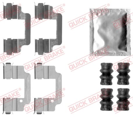Tarvikesarja, jarrupala QUICK BRAKE 109-1806