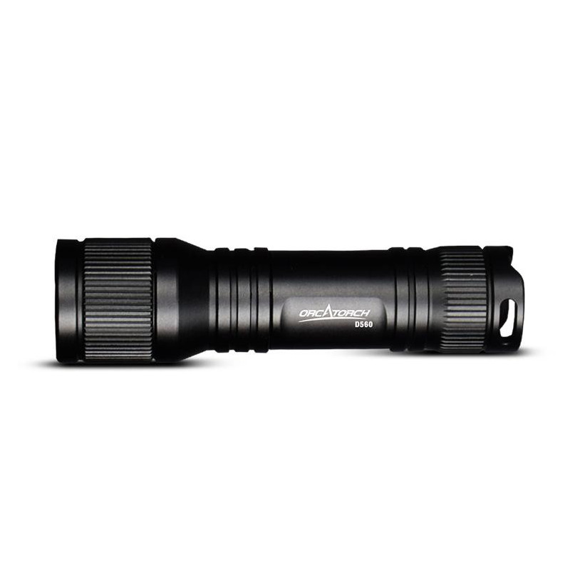 OrcaTorch D560 630 Lumens Dive pieni ja kevyt sukellusvalo