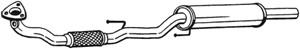 Etuäänenvaimentaja, VW FOX Halvkombi, 5Z0253059H