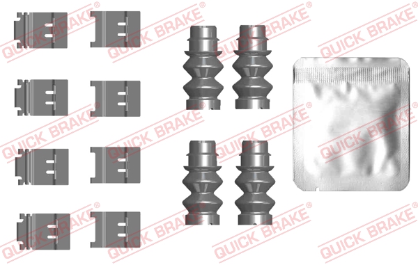 Tarvikesarja, jarrupala QUICK BRAKE 109-0124