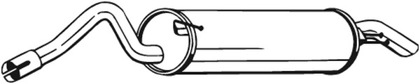 Takaäänenvaimentaja BOSAL 279-403