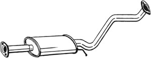 Keskiäänenvaimentaja, HYUNDAI GETZ, 287001C550, 287001C750