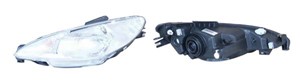 Ajovalo, Oikea, PEUGEOT 206 CC, 206 Halvkombi, 206 Sedan, 206 SW, 6205 S7