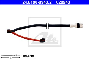 Kulumisenilmaisin, jarrupala, Taka-akseli, PORSCHE 911, 911 Cabriolet, 996 612 348 00, 997 612 676 01