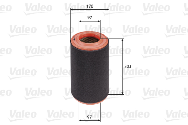 Ilmansuodatin VALEO 585695
