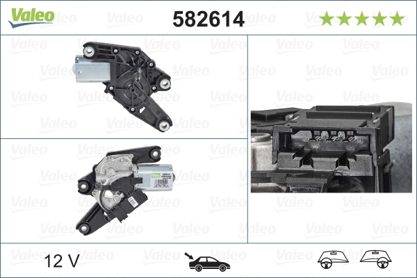 Wiper Motor VALEO 582614