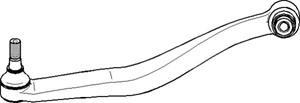 Raidetanko, Taka-akseli, vasen, MERCEDES-BENZ M-KLASS [W163], 163 350 00 53, 163 350 03 53, 163 350 05 53, A163 350 00 53, A163 350 03 5