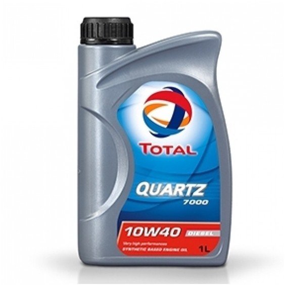 Moottoriöljy TOTAL 10W40 QUARTZ 7000 DIESEL 1L