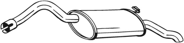 Takaäänenvaimentaja BOSAL 220-671