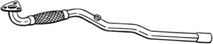 Pakoputki, Edessä, OPEL,VAUXHALL, 24465371, 5854219