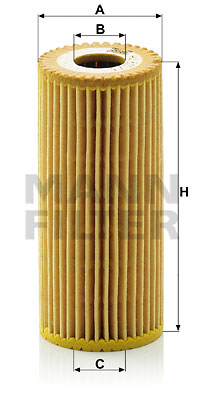 Öljynsuodatin MANN-FILTER HU 615/3 x