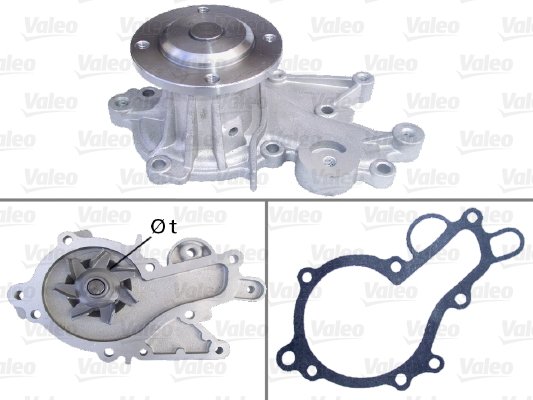 Vesipumppu VALEO 506568