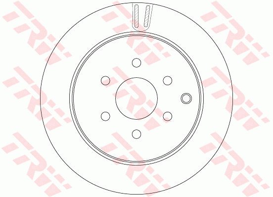 Jarrulevy TRW DF6289