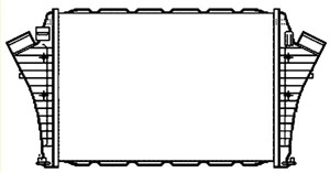Välijäähdytin, SAAB 9-3, 9-3 Cabriolet, 9-3 Kombi, 9-3X, 013723, 0137f6, 12773072, 96291054