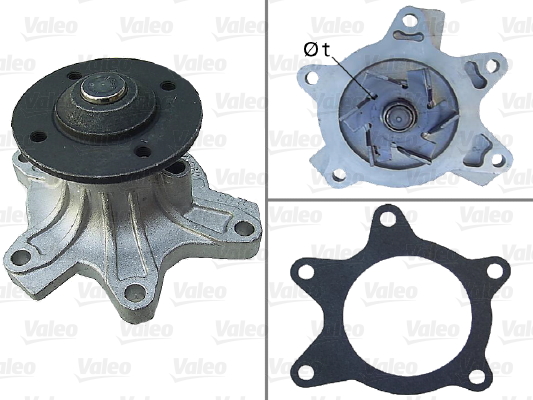 Vesipumppu VALEO 506907