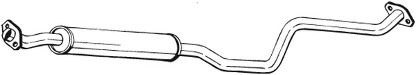 Keskipönttö BOSAL 285-063