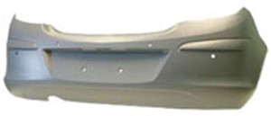 Puskuri, eteen, Takana, OPEL CORSA D, CORSA D Skåp/halvkombi, 12 39 528, 13179916, 14 04 558, 93189909