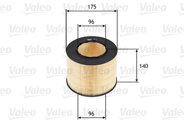Ilmansuodatin VALEO 585714