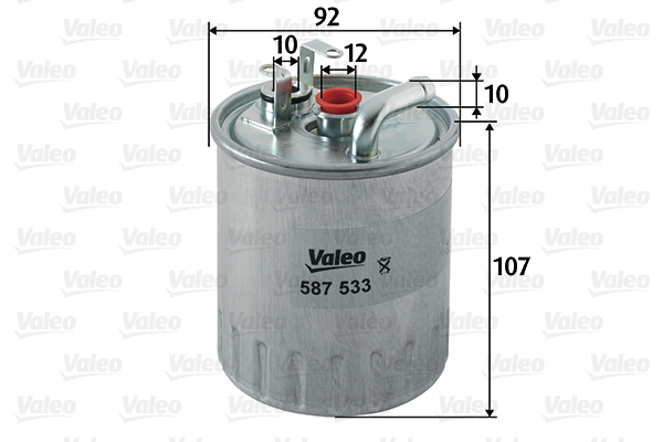 Polttoainesuodatin VALEO 587533
