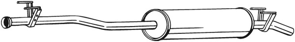 Keskipönttö BOSAL 287-355